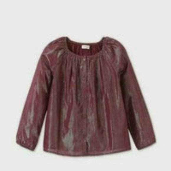 Cat & Jack Girls' Long Sleeve - Picture 1 of 5